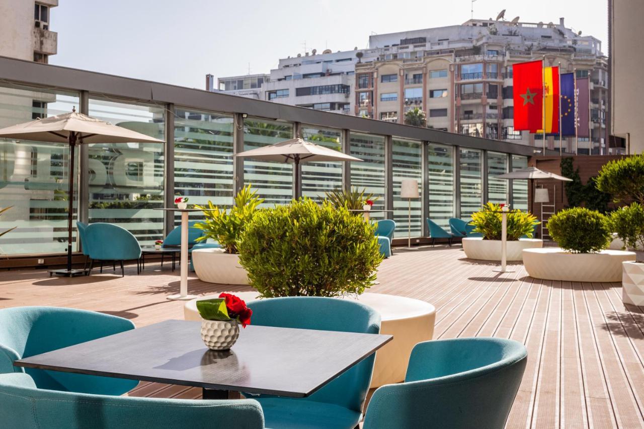 Barcelo Anfa Casablanca Hotel Luaran gambar The hotel's rooftop